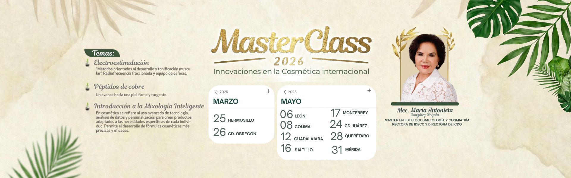 MARANTCOS - MASTER CLASS 2026 - WEB BANNER