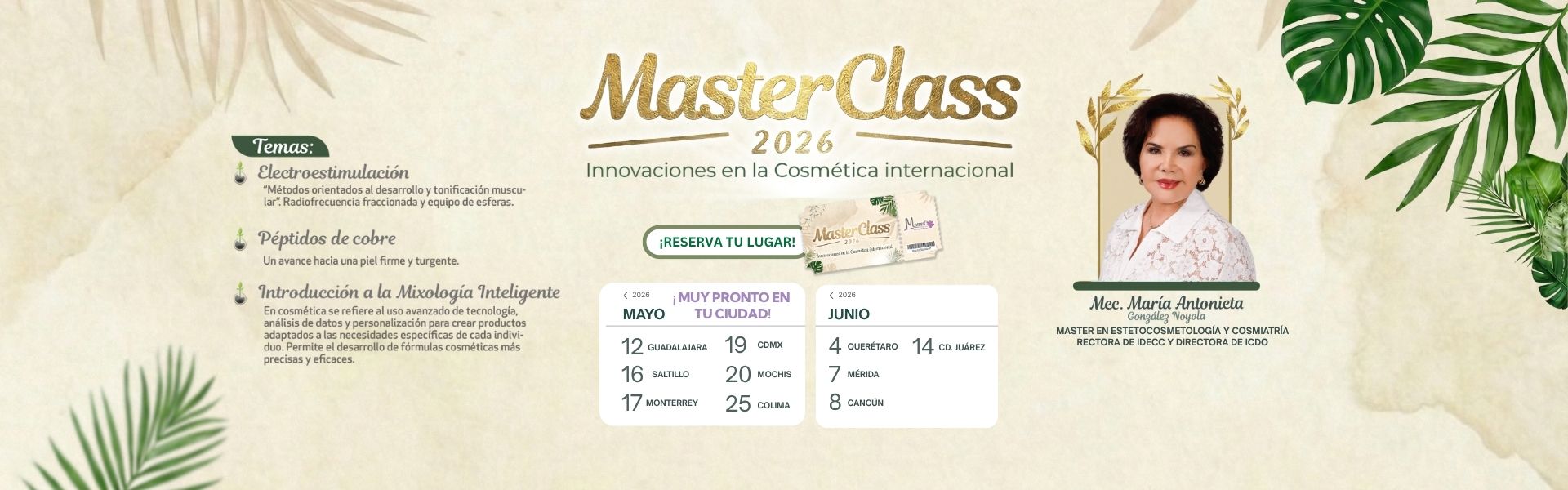 MARANTCOS - MASTER CLASS 2026 - WEB BANNER 21 MAYO